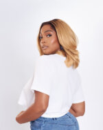 BP BASIC CROP TEE - WHITE - Image 4