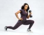 FLEX ZIP JUMPSUIT (SHORT SLEEVE) – BROWN - Image 4