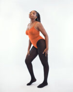 ESSENTIAL BODYSUIT - LIGHT ORANGE - Image 2