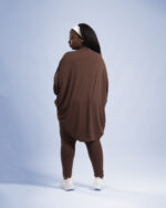 WATERFALL JACKET - BROWN - Image 2