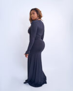 BP BASIC MAXI SKIRT - Black - Image 4